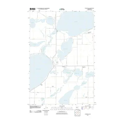 2010 Map of Ottertail, 2010 Print