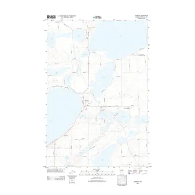 2013 Map of Ottertail, 2013 Print