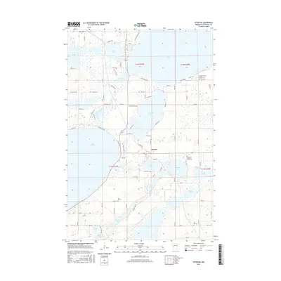 2016 Map of Ottertail, 2016 Print