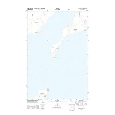 2013 Map of Ottertail Point, 2013 Print