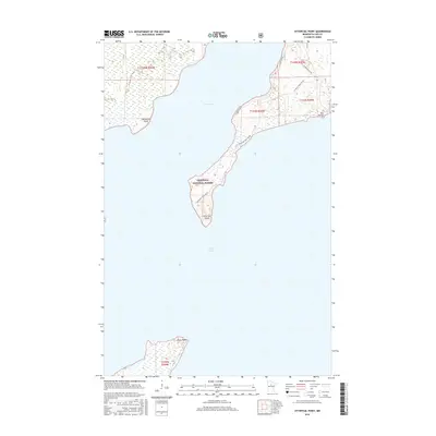 2016 Map of Ottertail Point, 2016 Print
