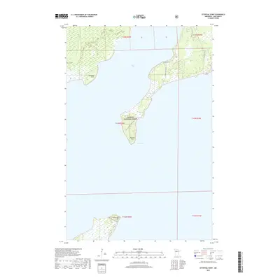 2019 Map of Ottertail Point, 2019 Print