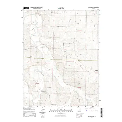 2015 Map of Otterville East, 2015 Print
