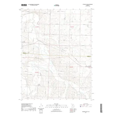 2017 Map of Otterville East, 2017 Print
