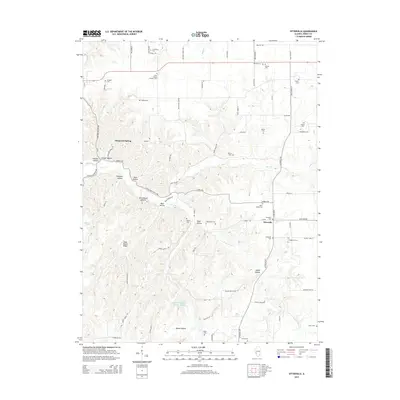 2015 Map of Otterville, 2015 Print