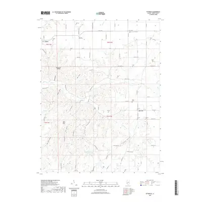 2018 Map of Otterville, 2018 Print