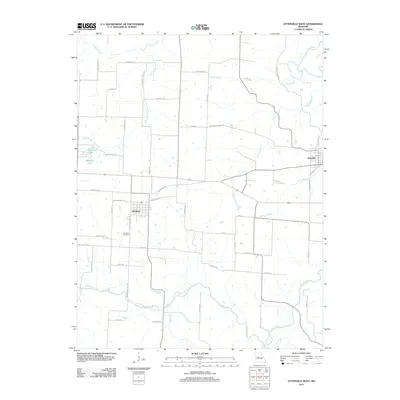 2011 Map of Otterville West, 2011 Print