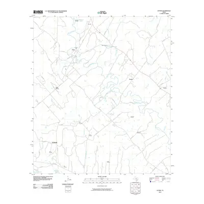 2010 Map of Ottine, 2010 Print