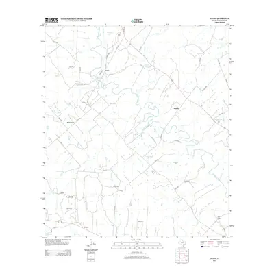 2013 Map of Ottine, 2013 Print