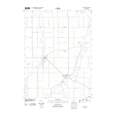 2010 Map of Ottoville, 2010 Print