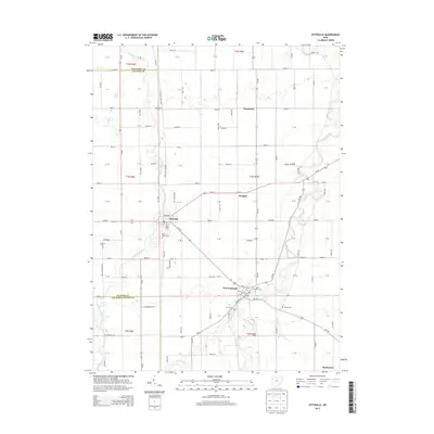 2013 Map of Ottoville, 2013 Print