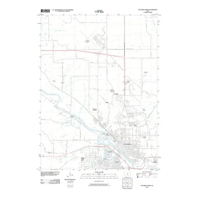 2010 Map of Ottumwa North, 2010 Print