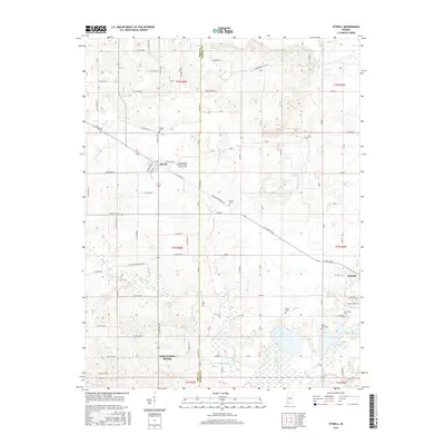 2016 Map of Otwell, 2016 Print