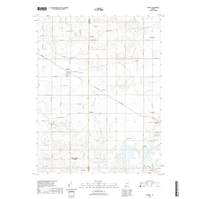 2019 Map of Otwell, 2019 Print