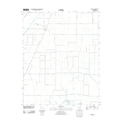 2011 Map of Otwell, 2011 Print