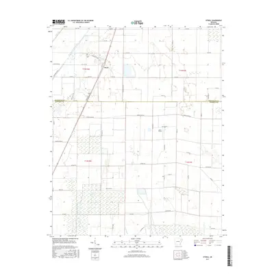 2017 Map of Otwell, 2017 Print