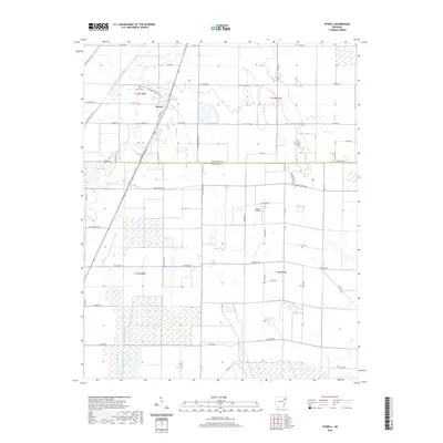 2020 Map of Otwell, 2020 Print