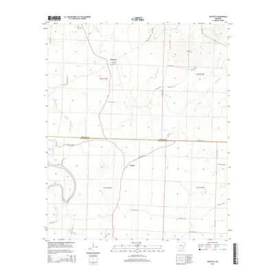 2014 Map of Ouachita, 2014 Print