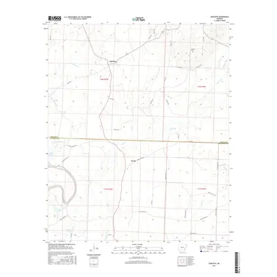 2017 Map of Ouachita, 2017 Print