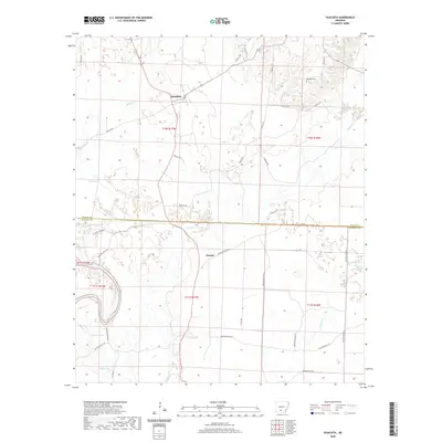 2020 Map of Ouachita, 2020 Print