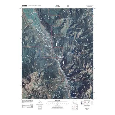 2011 Map of Ouray, 2011 Print