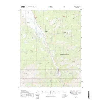 2019 Map of Ouray, 2019 Print