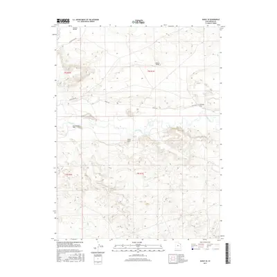 2017 Map of Ouray SE, 2017 Print