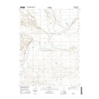 2014 Map of Ouray, 2014 Print