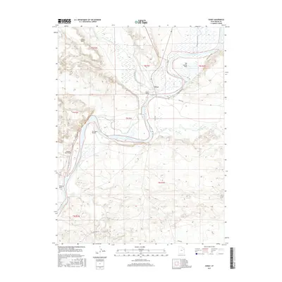 2017 Map of Ouray, 2017 Print