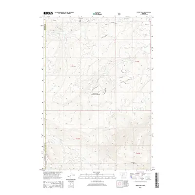 2014 Map of Ousel Falls, 2014 Print