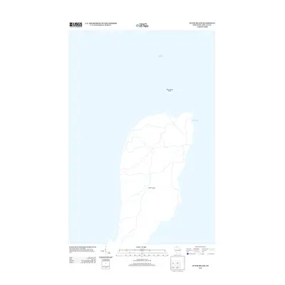 2013 Map of Outer Island, 2013 Print