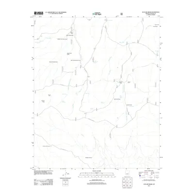 2011 Map of Outlaw Draw, 2011 Print