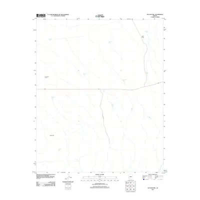 2011 Map of Outlaw Hill, 2011 Print