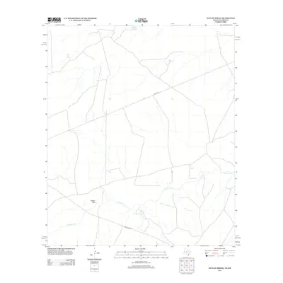 2013 Map of Outlaw Spring, 2013 Print