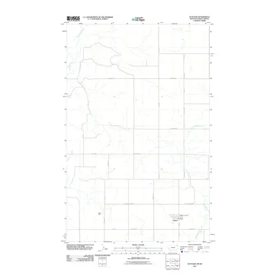2011 Map of Outlook, 2011 Print