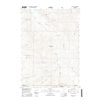 2015 Map of Ouzel Falls, 2015 Print