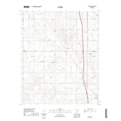2018 Map of Overbrook, 2018 Print