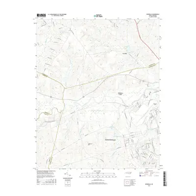 2016 Map of Overhills, 2016 Print
