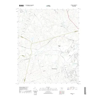 2019 Map of Overhills, 2019 Print
