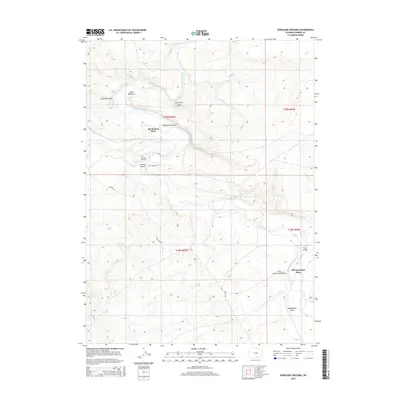 2015 Map of Overland Crossing, 2015 Print