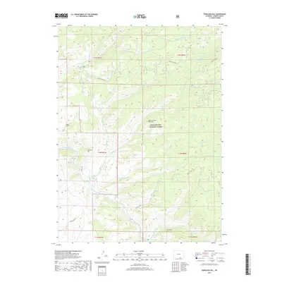 2017 Map of Overlook Hill, 2017 Print