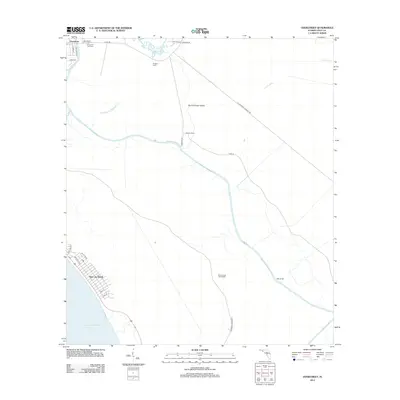2012 Map of Overstreet, 2012 Print