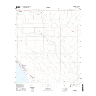 2015 Map of Overstreet, 2015 Print