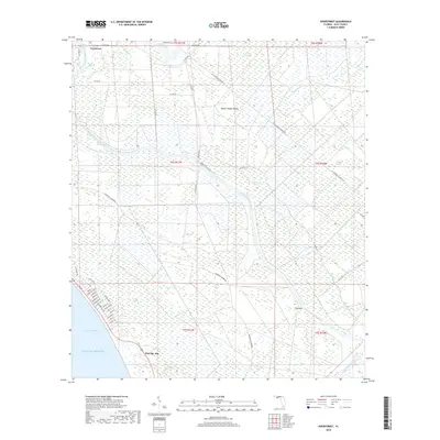 2018 Map of Overstreet, 2018 Print