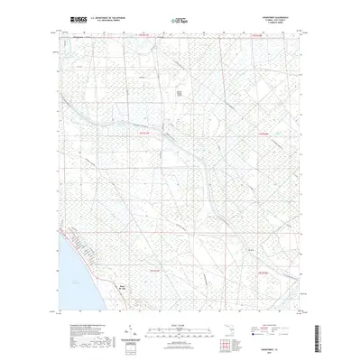 2021 Map of Overstreet, 2021 Print