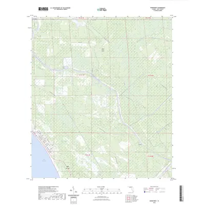 2024 Map of Overstreet, 2024 Print