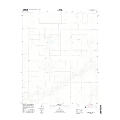 2016 Map of Overstreet Lake, 2016 Print