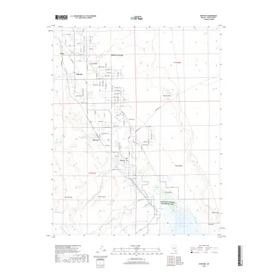 2018 Map of Overton, 2018 Print