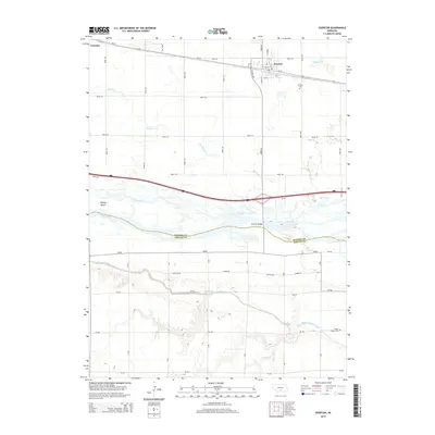 2014 Map of Overton, 2014 Print