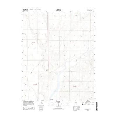 2014 Map of Overton NE, 2014 Print